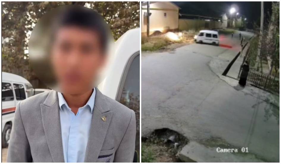 Samarqandda maktab oʻquvchisi Damasʼda bolalarni urib yuborishiga oz qoldi (video)